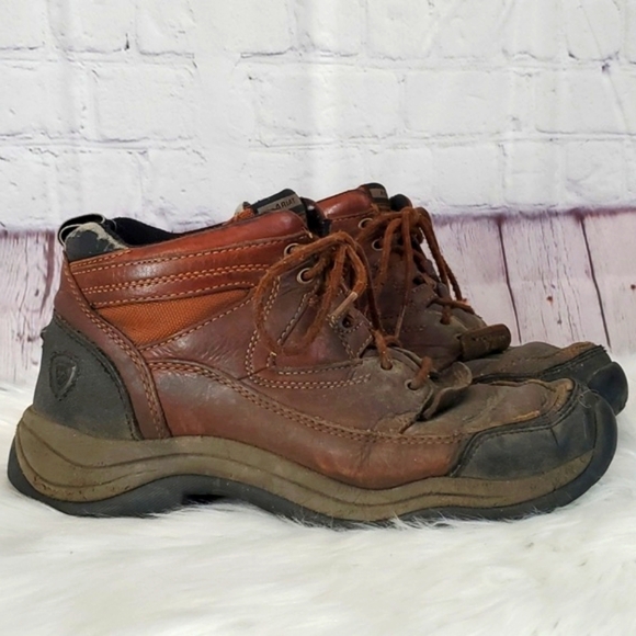 Ariat Copper Terrain Brown Waterproof Mens Hiker Boots 34527(10002183) Size 7.5 - Picture 4 of 17